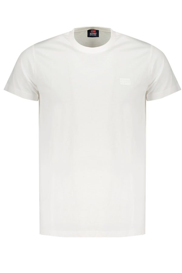 NORWAY 1963 T-SHIRT MANICHE CORTE UOMO BIANCO