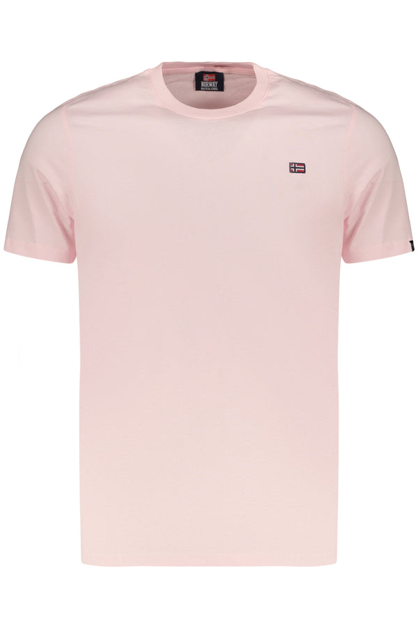 NORWAY 1963 T-SHIRT MANICHE CORTE UOMO ROSA