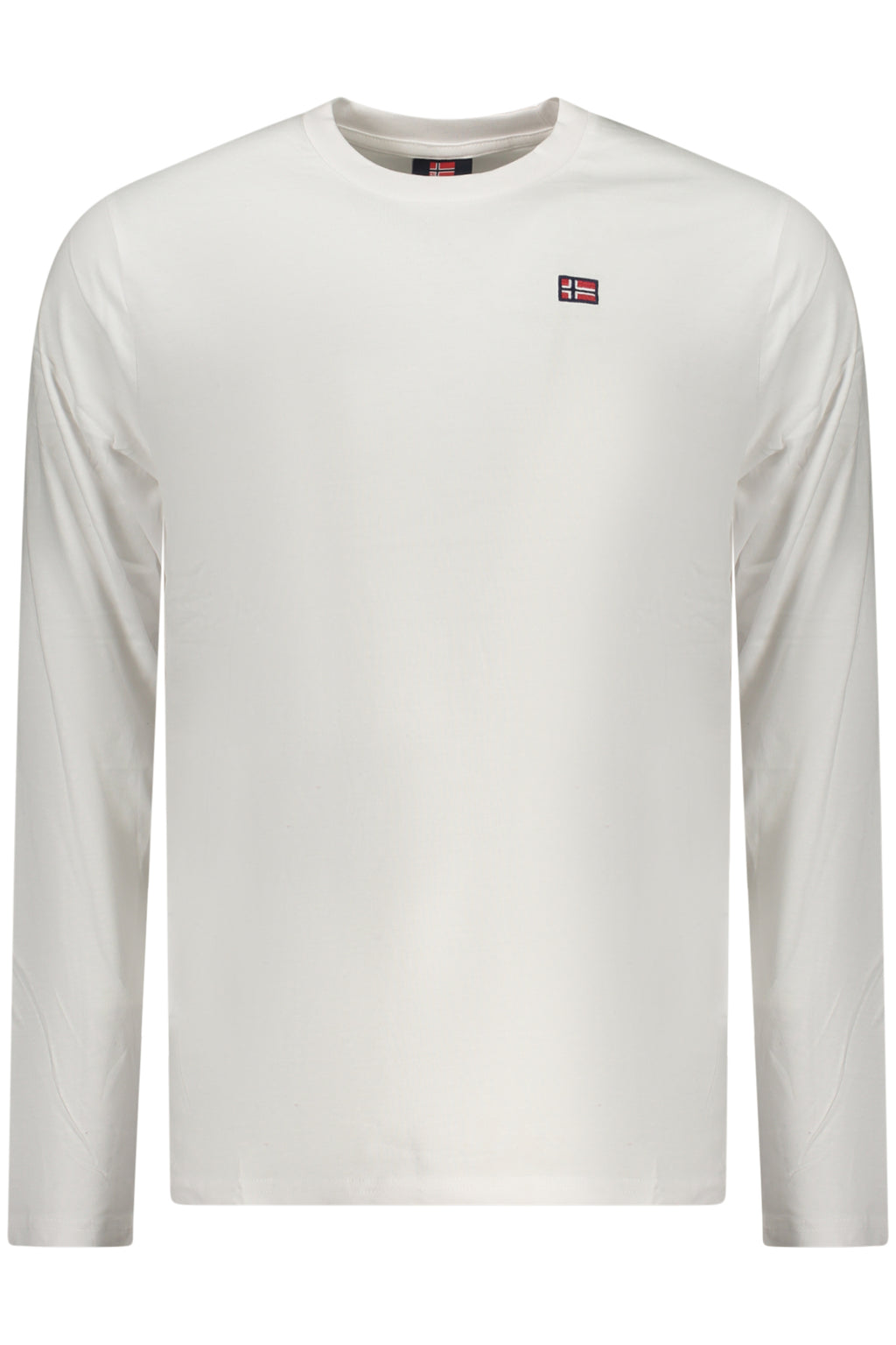 NORWAY 1963 T-SHIRT MANICHE LUNGHE UOMO BIANCO