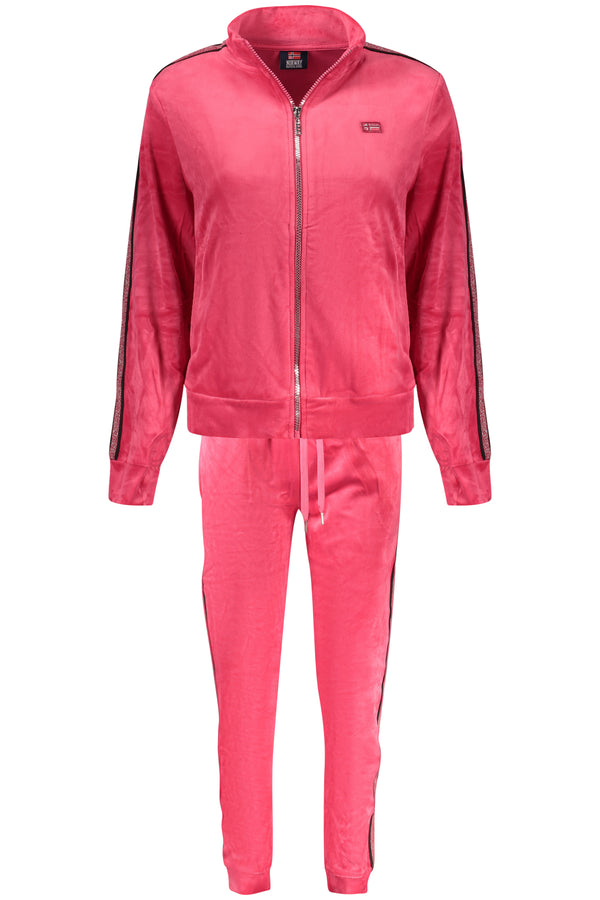 NORWAY 1963 TUTA SPORTIVA DONNA ROSA