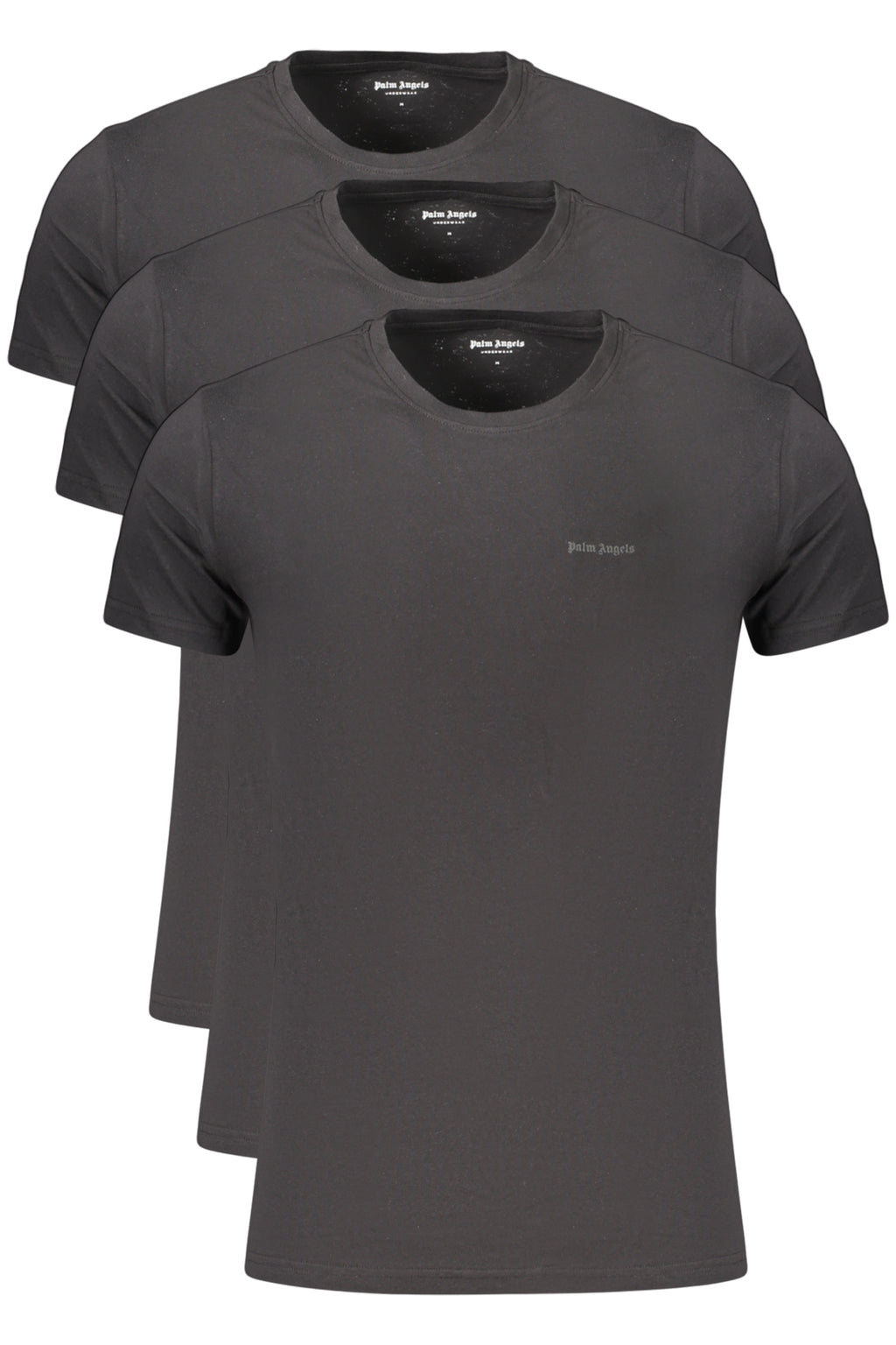 PALM ANGELS T-SHIRT ESTERNABILE UOMO NERO