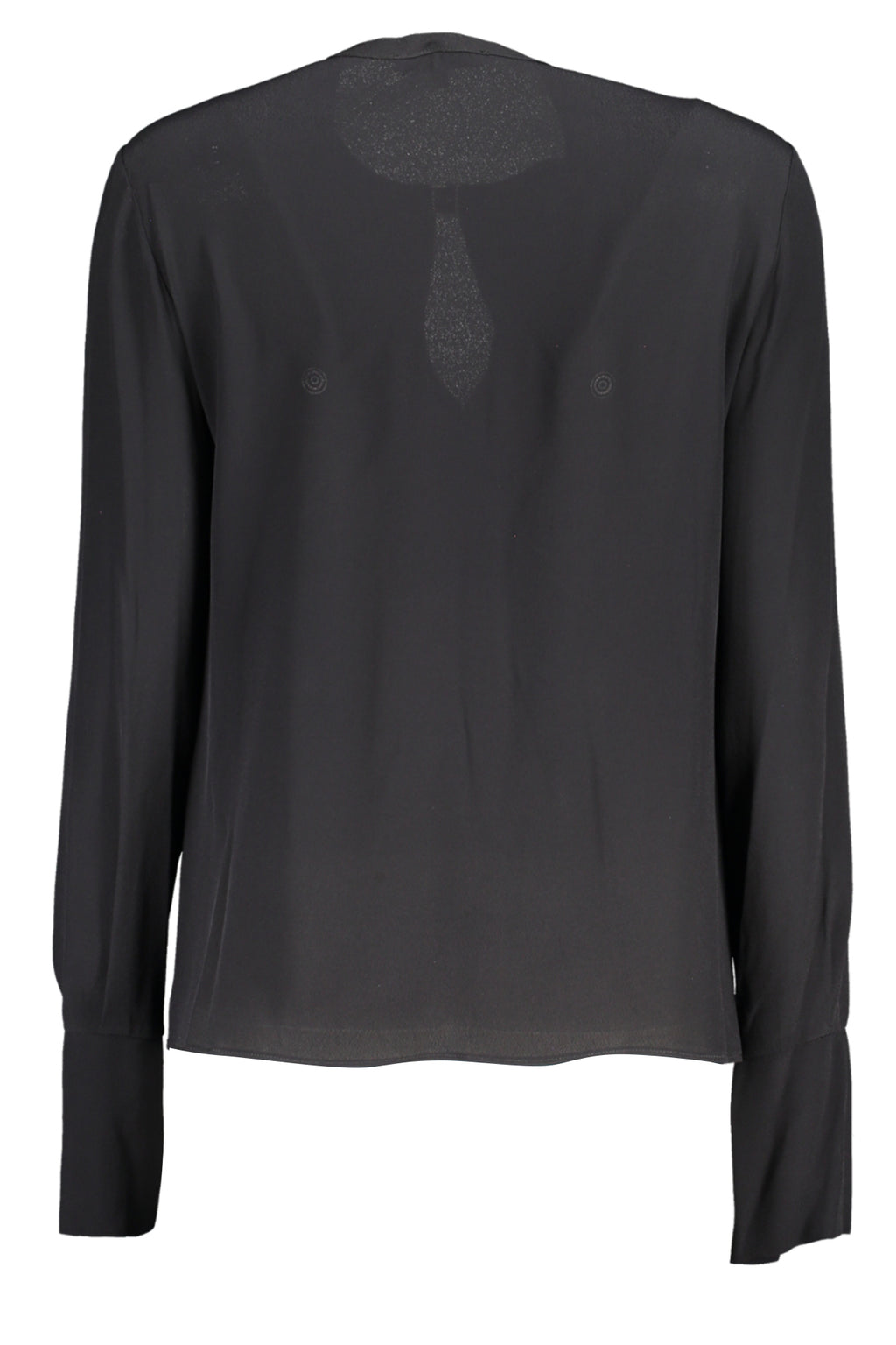 PATRIZIA PEPE CAMICIA MANICHE LUNGHE DONNA NERO