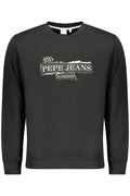 PEPE JEANS FELPA SENZA ZIP UOMO NERO