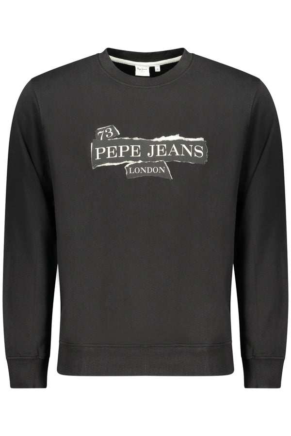 PEPE JEANS FELPA SENZA ZIP UOMO NERO