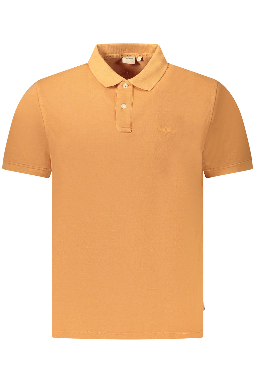PEPE JEANS POLO MANICHE CORTE UOMO ARANCIO