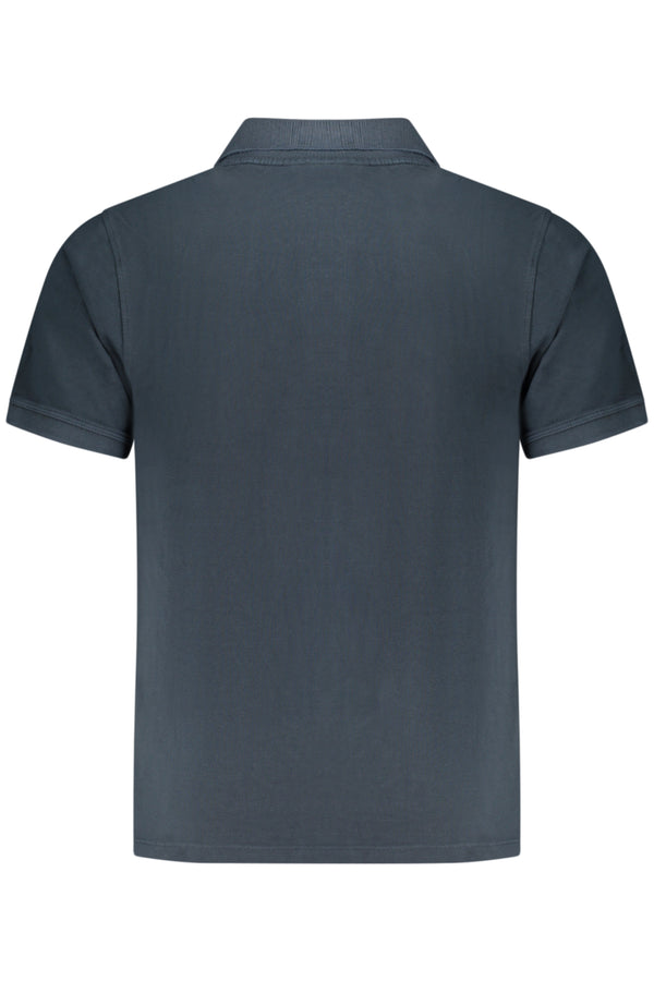 PEPE JEANS POLO MANICHE CORTE UOMO BLU