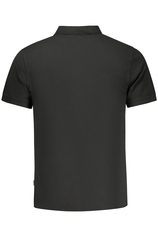 PEPE JEANS POLO MANICHE CORTE UOMO NERO