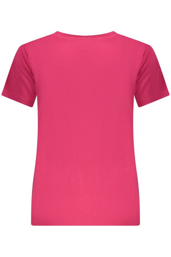PEPE JEANS T-SHIRT MANICHE CORTE DONNA ROSSO