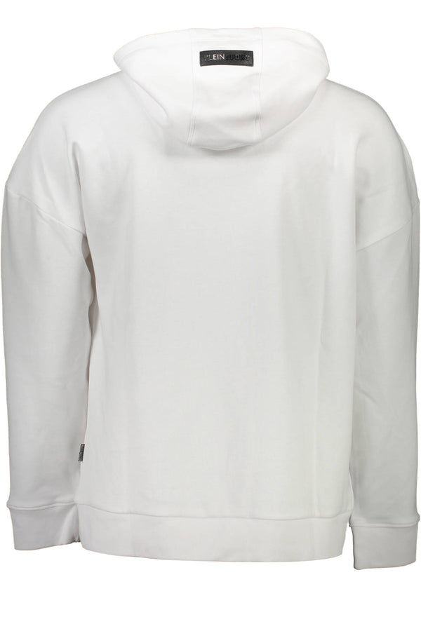 PLEIN SPORT FELPA SENZA ZIP UOMO BIANCO