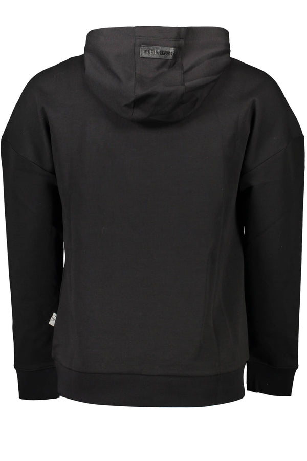 PLEIN SPORT FELPA SENZA ZIP UOMO NERO