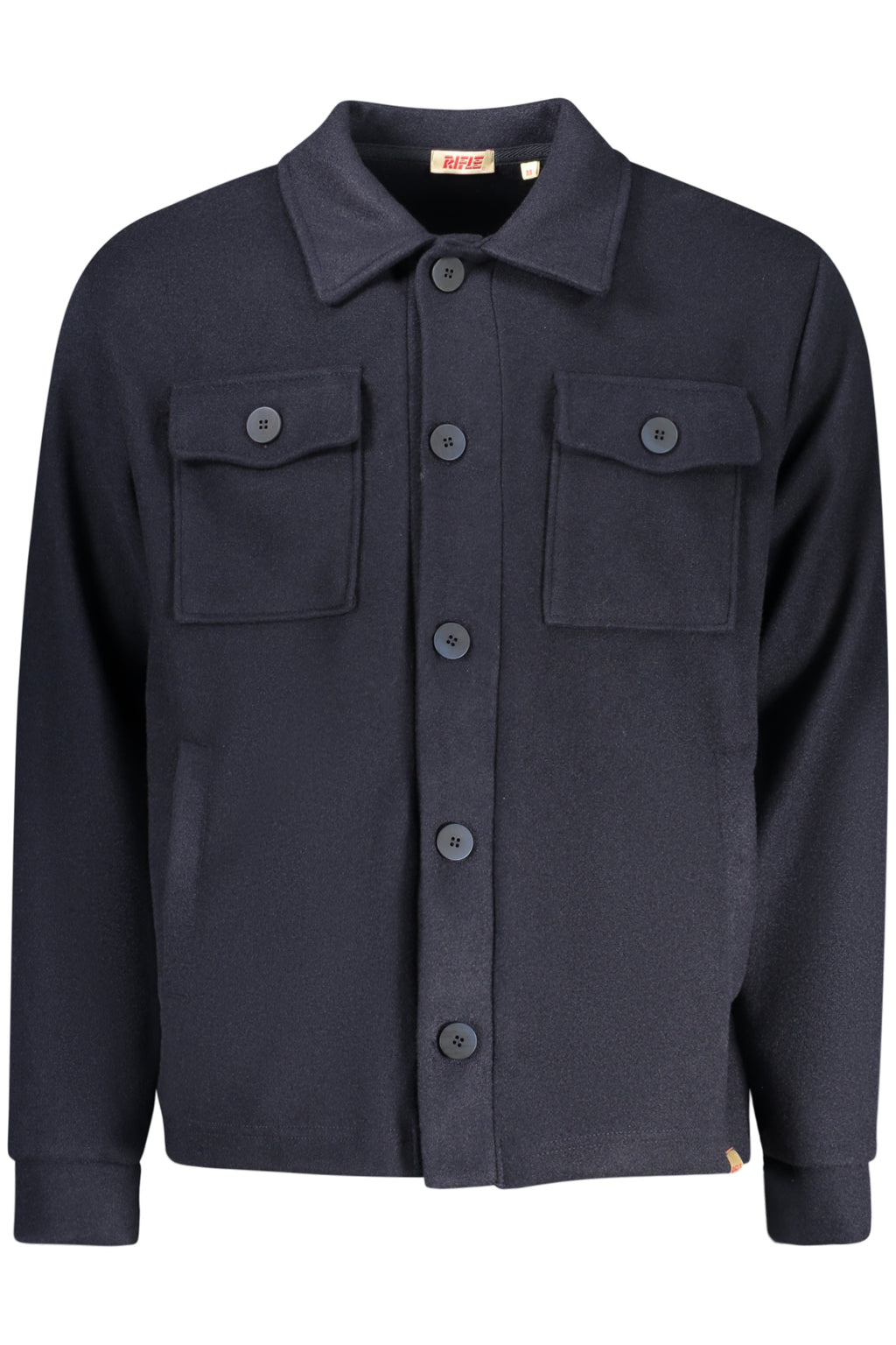 RIFLE CAMICIA MANICHE LUNGHE UOMO BLU