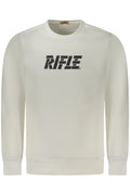 RIFLE FELPA SENZA ZIP UOMO BIANCO