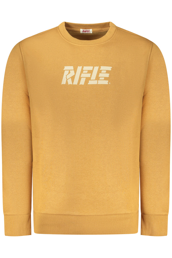 RIFLE FELPA SENZA ZIP UOMO MARRONE