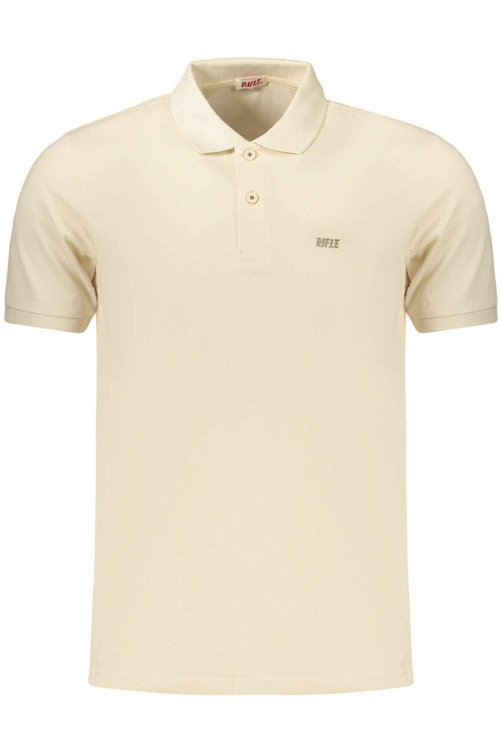 RIFLE POLO MANICHE CORTE UOMO BEIGE