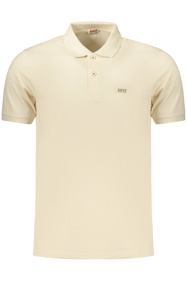 RIFLE POLO MANICHE CORTE UOMO BEIGE