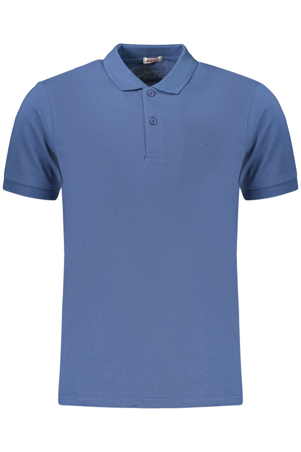 RIFLE POLO MANICHE CORTE UOMO BLU