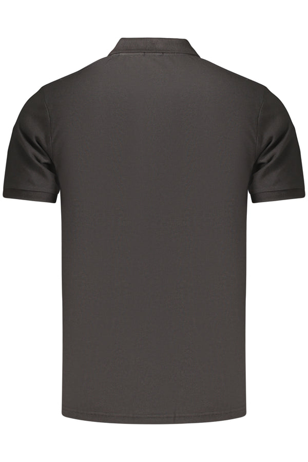 RIFLE POLO MANICHE CORTE UOMO NERO