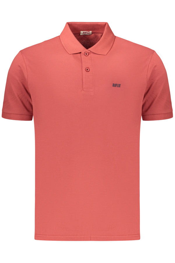 RIFLE POLO MANICHE CORTE UOMO ROSSO