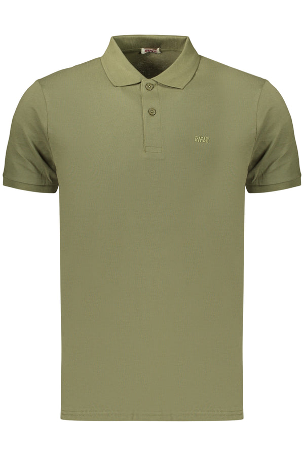 RIFLE POLO MANICHE CORTE UOMO VERDE