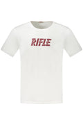 RIFLE T-SHIRT MANICHE CORTE UOMO BIANCO