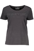 SCERVINO STREET T-SHIRT MANICHE CORTE DONNA NERO