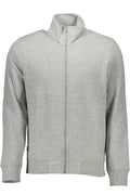 SUPERDRY FELPA CON ZIP UOMO GRIGIO