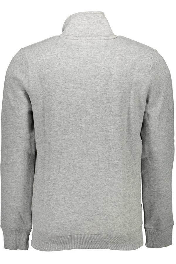 SUPERDRY FELPA CON ZIP UOMO GRIGIO
