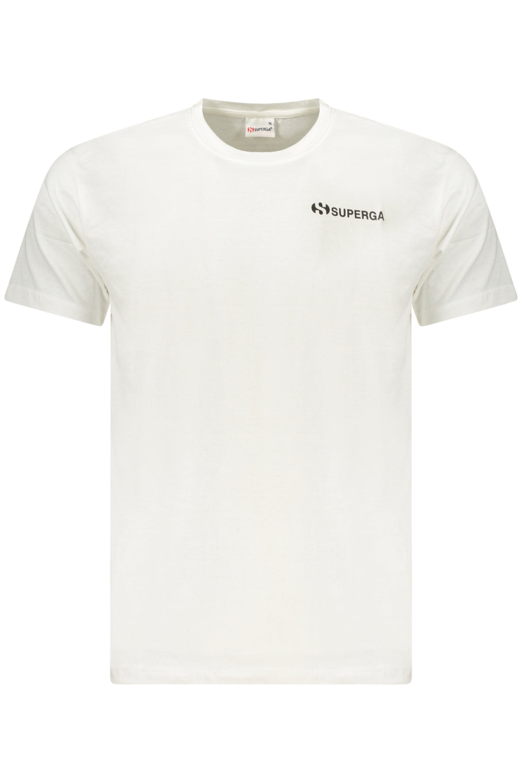 SUPERGA T-SHIRT MANICHE CORTE UOMO BIANCO