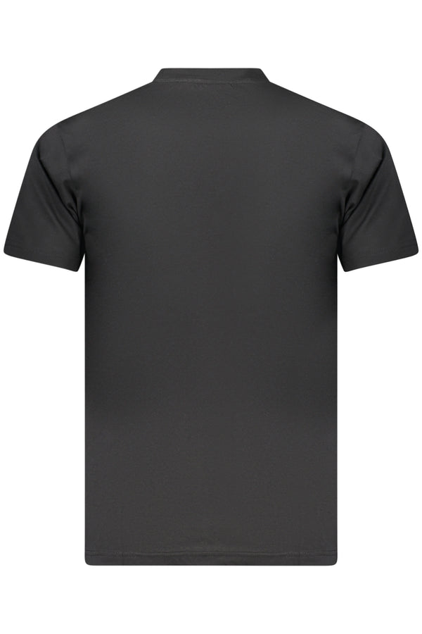 SUPERGA T-SHIRT MANICHE CORTE UOMO NERO