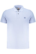 TIMBERLAND POLO MANICHE CORTE UOMO AZZURRO