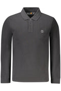 TIMBERLAND POLO MANICHE LUNGHE UOMO NERO