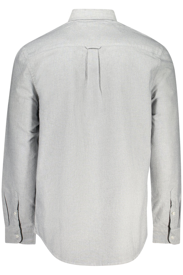 TOMMY HILFIGER CAMICIA MANICHE LUNGHE UOMO GRIGIO