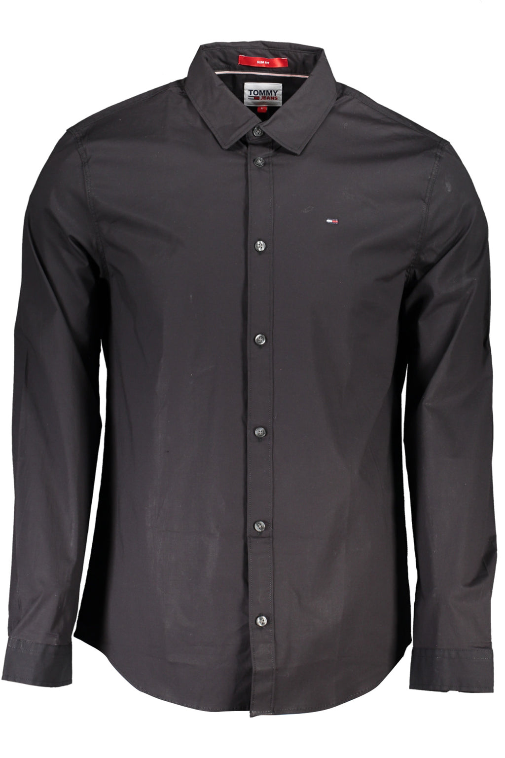 TOMMY HILFIGER CAMICIA MANICHE LUNGHE UOMO NERO