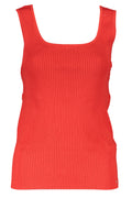 TOMMY HILFIGER CANOTTA DONNA ROSSO