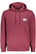 TOMMY HILFIGER FELPA SENZA ZIP UOMO ROSSO