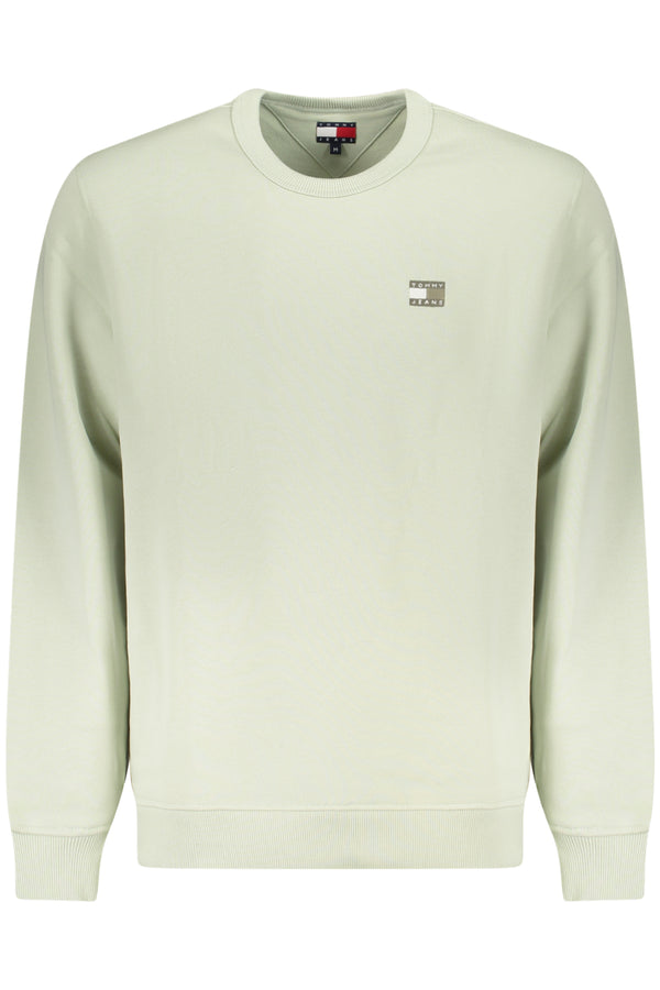 TOMMY HILFIGER FELPA SENZA ZIP UOMO VERDE
