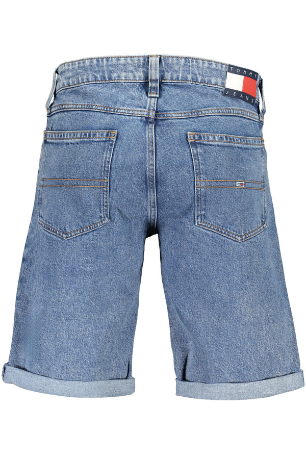 TOMMY HILFIGER JEANS SHORT UOMO BLU