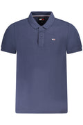 TOMMY HILFIGER POLO MANICHE CORTE UOMO BLU