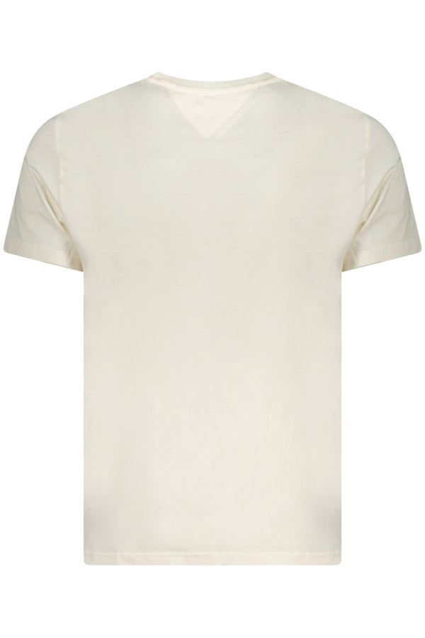 TOMMY HILFIGER T-SHIRT MANICHE CORTE UOMO BEIGE