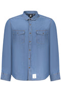 U.S. GRAND CAMICIA MANICHE LUNGHE UOMO BLU