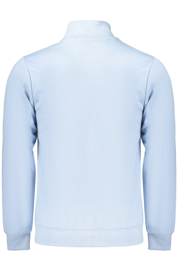 U.S. GRAND FELPA CON ZIP UOMO AZZURRO