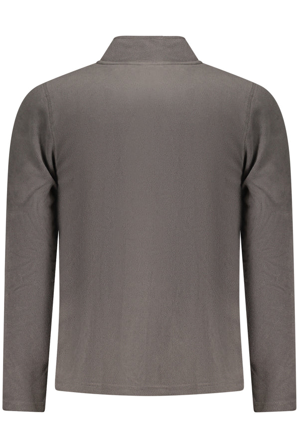 U.S. GRAND FELPA CON ZIP UOMO GRIGIO