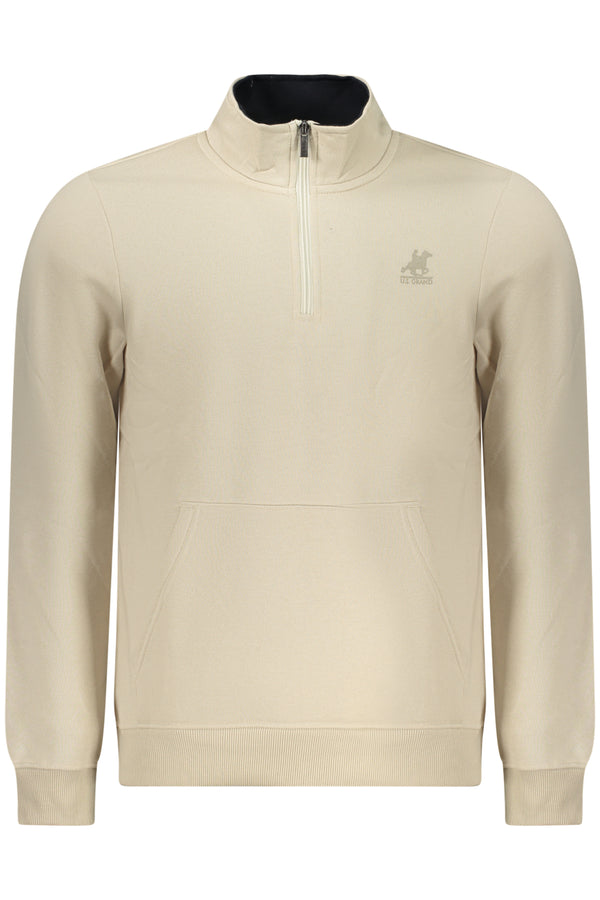 U.S. GRAND FELPA SENZA ZIP UOMO BEIGE