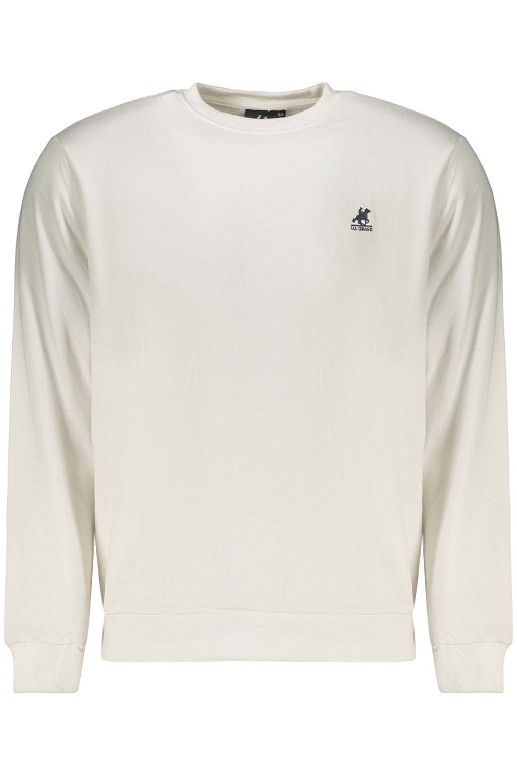 U.S. GRAND FELPA SENZA ZIP UOMO BIANCO