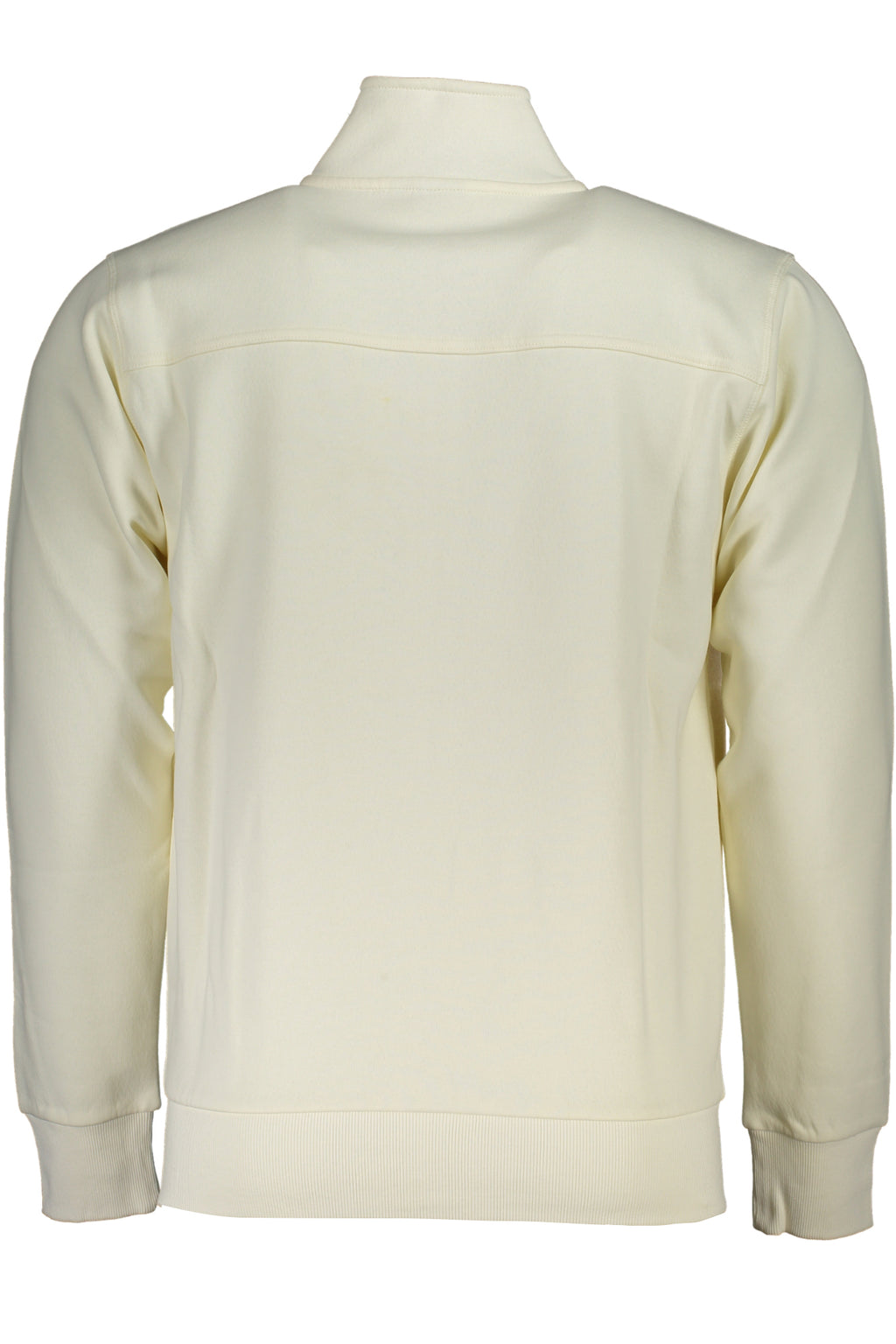 U.S. GRAND FELPA CON ZIP UOMO BIANCO