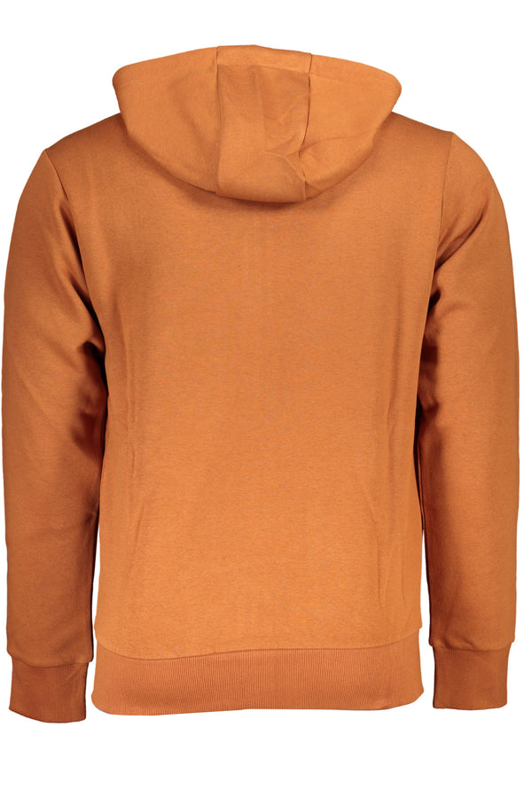 U.S. GRAND FELPA CON ZIP UOMO MARRONE