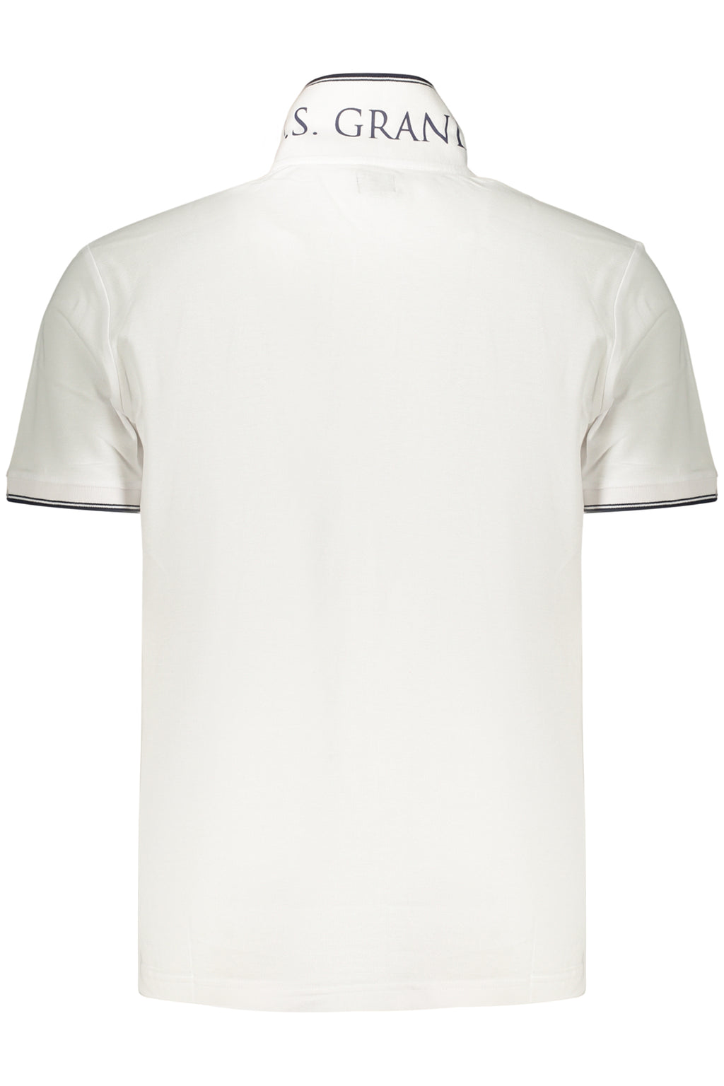 U.S. GRAND POLO MANICHE CORTE UOMO BIANCO