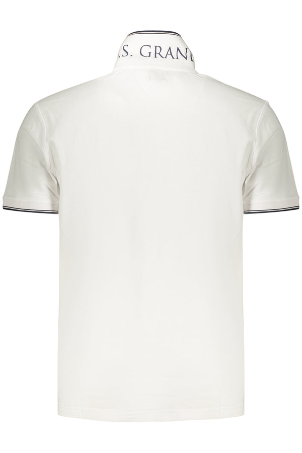 U.S. GRAND POLO MANICHE CORTE UOMO BIANCO