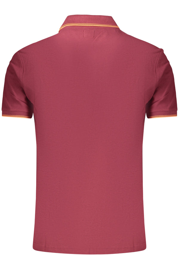 U.S. GRAND POLO MANICHE CORTE UOMO ROSSO