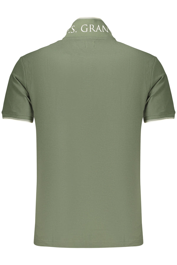U.S. GRAND POLO MANICHE CORTE UOMO VERDE